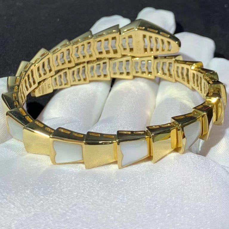 [kincade]SERPENTI BRACELET MOP GOLD