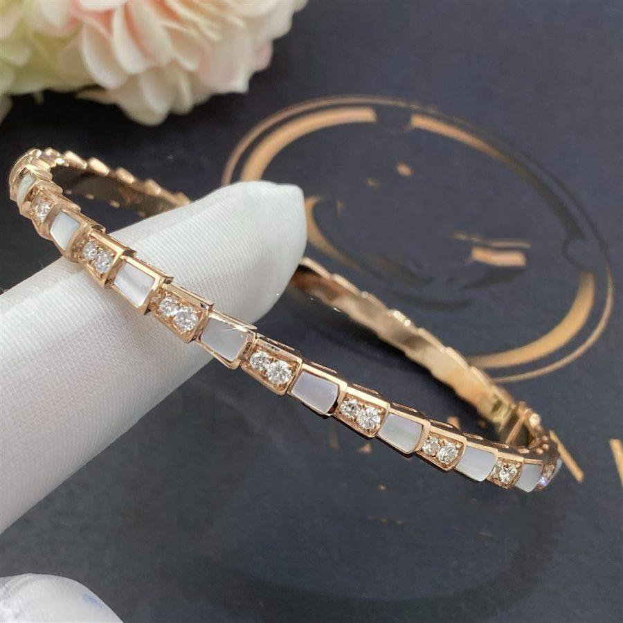 [kincade]SERPENTI BRACELET PINK GOLD MOP DIAMOND