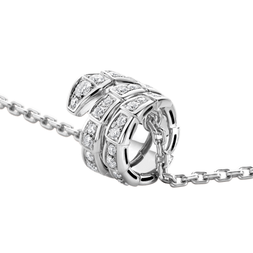 [kincade]SERPENTI  NECKLACE DOUBLE RING DIAMOND