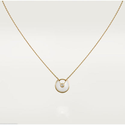 [kincade]AMULETTE ROSE GOLD MOP NECKLACE