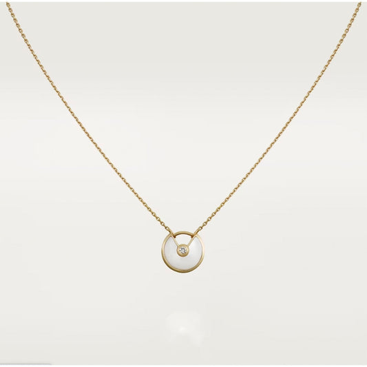 [kincade]AMULETTE ROSE GOLD MOP NECKLACE