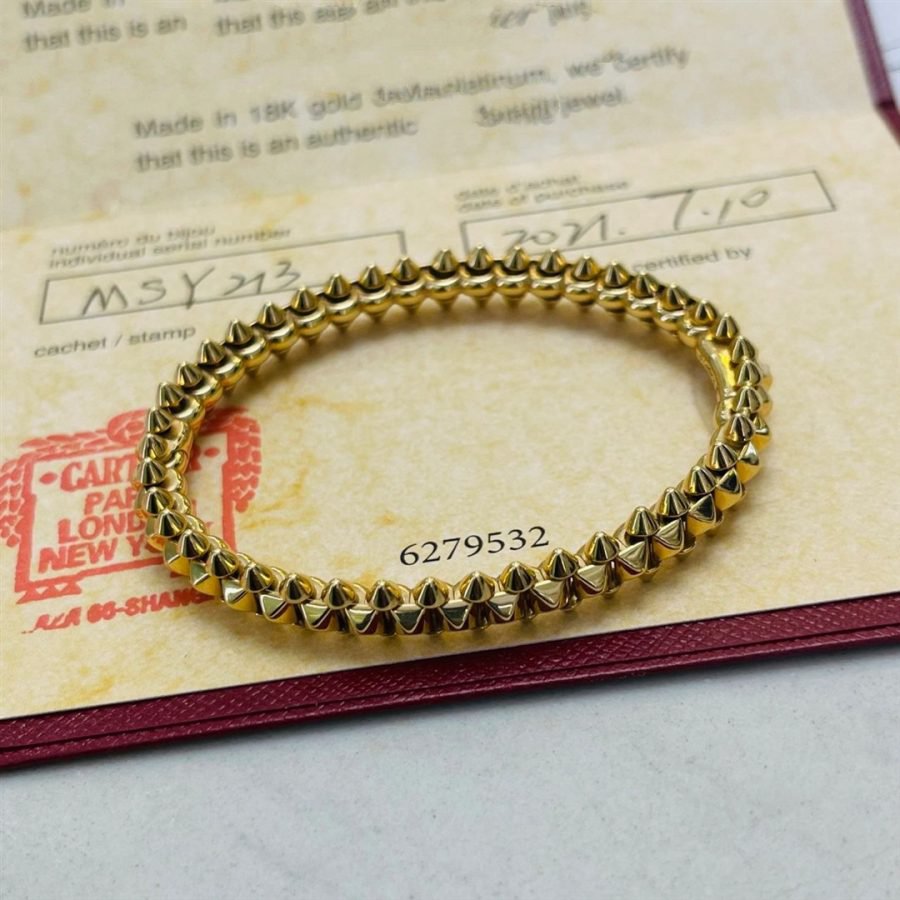 [kincade]CLASH GOLD BRACELET