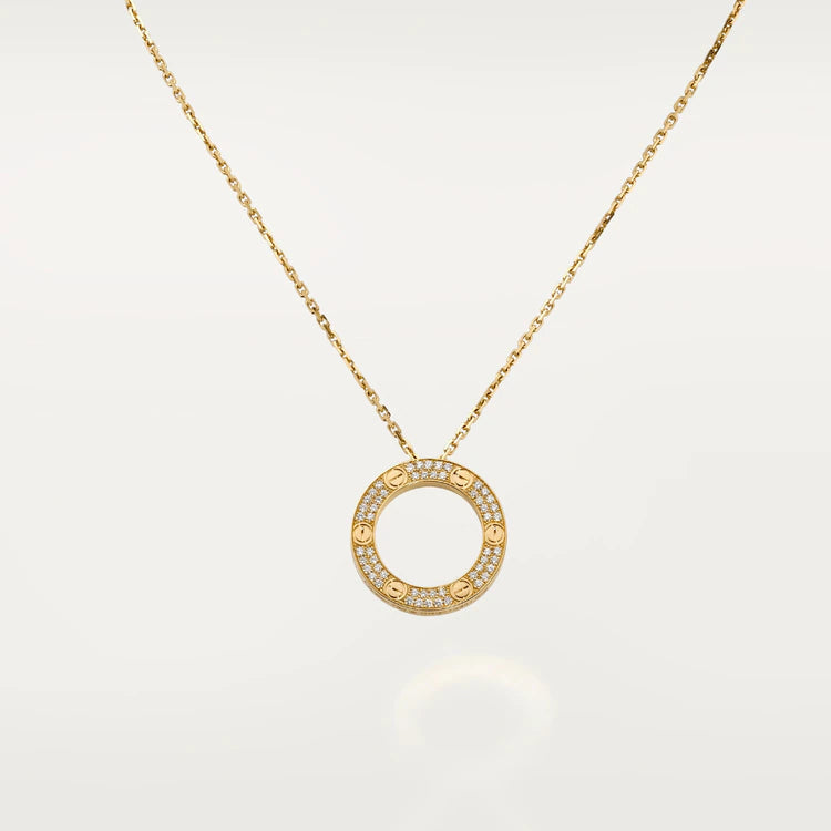 [kincade]LOVE NECKLACE ADJUSTABLE ROSE GOLD