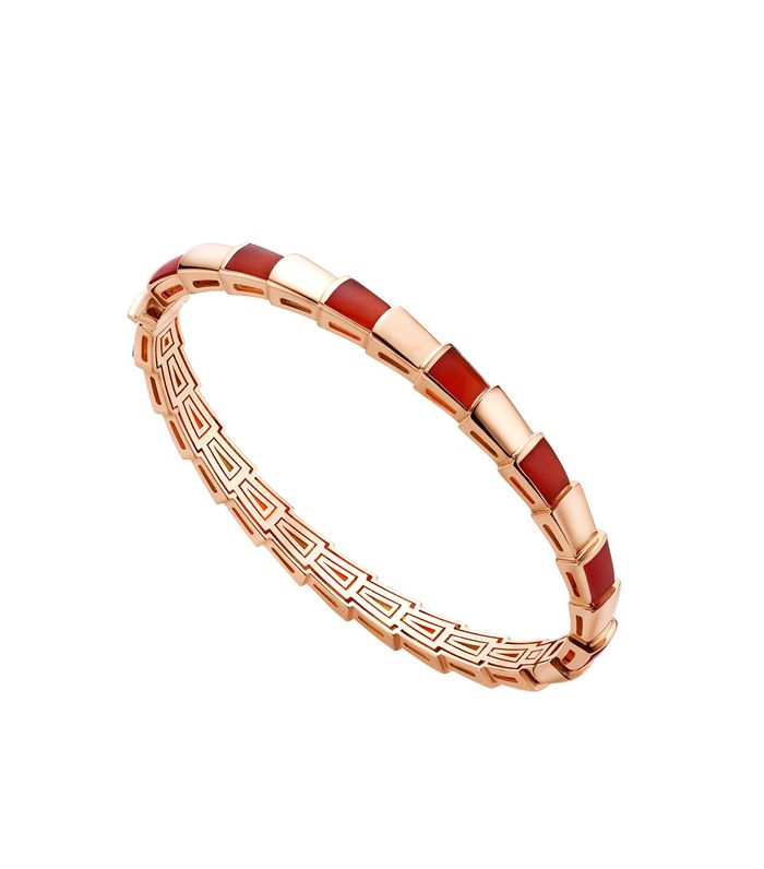 [kincade]SERPENTI BRACELET PINK GOLD RUBELLITE