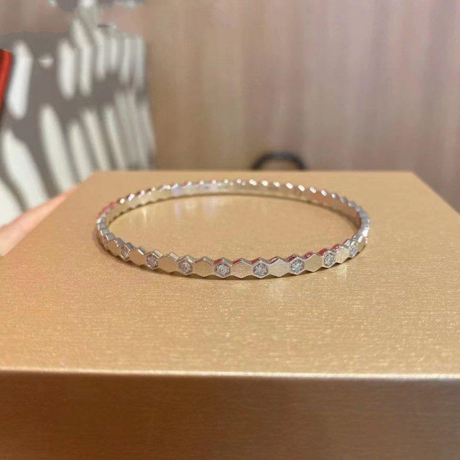 [kincade]BEE LOVE SILVER DIAMOND BRACELET