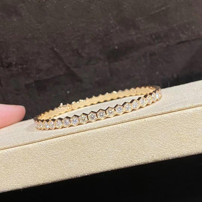 [kincade]BEE LOVE GOLD BRACELET FULL DIAMOND