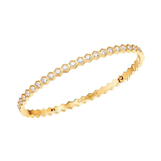 [kincade]BEE LOVE GOLD BRACELET FULL DIAMOND