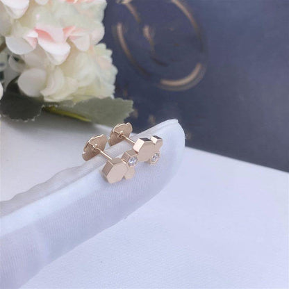 [kincade]BEE LOVE PINK GOLD DIAMOND EARRINGS