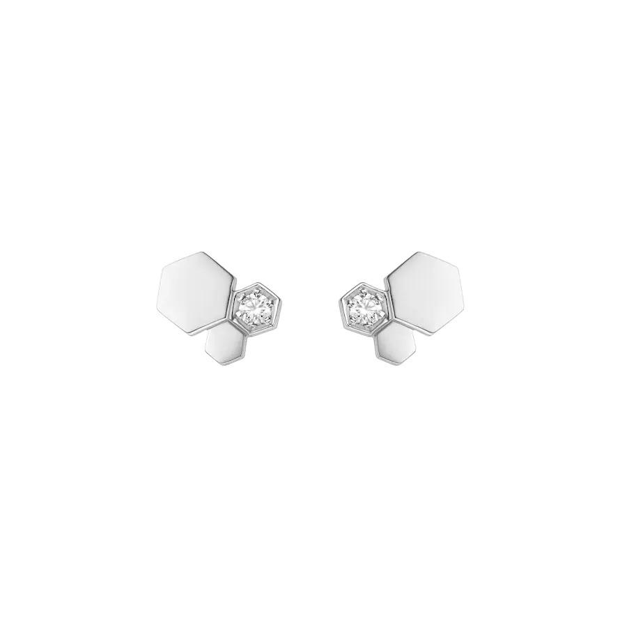 [kincade]BEE LOVE SILVER DIAMOND EARRINGS