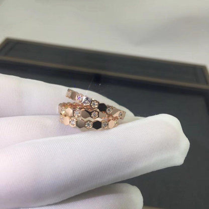 [kincade]BEE LOVE RING PINK GOLD DIAMOND