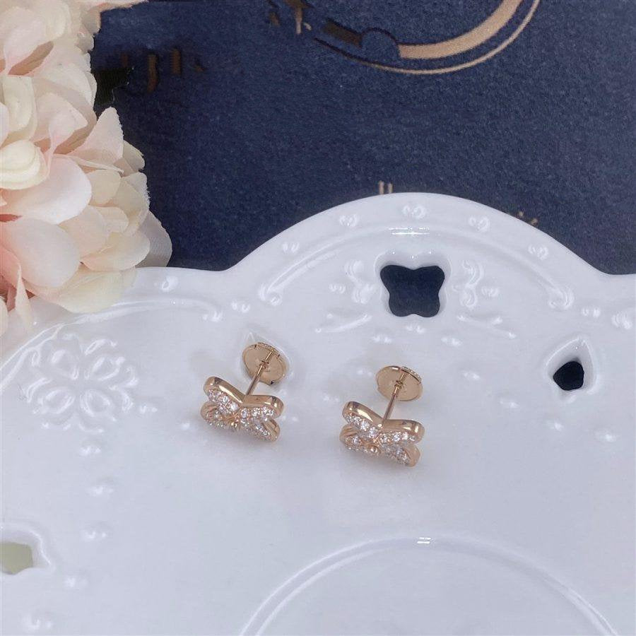 [kincade]JEUX DE PINK GOLD DIAMOND EARRINGS