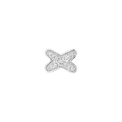 [kincade]JEUX DE SILVER DIAMOND EARRINGS