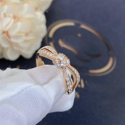 [kincade]LIENS PINK GOLD DIAMOND RING