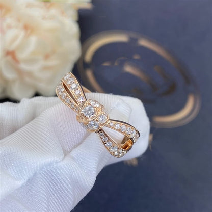 [kincade]LIENS PINK GOLD DIAMOND RING