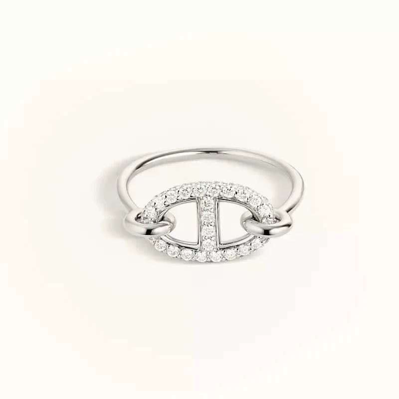 [kincade]RONDE SMALL SILVER DIAMOND RING