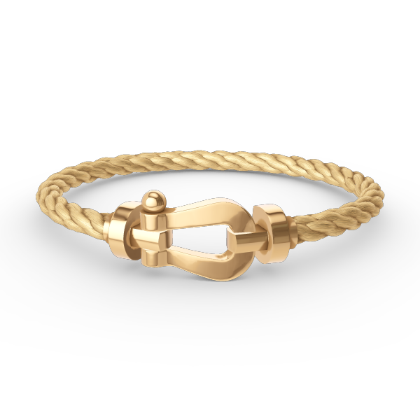 [kincade]FORCE LARGE HORSESHOE NO DIAMOND BRACELET GOLD