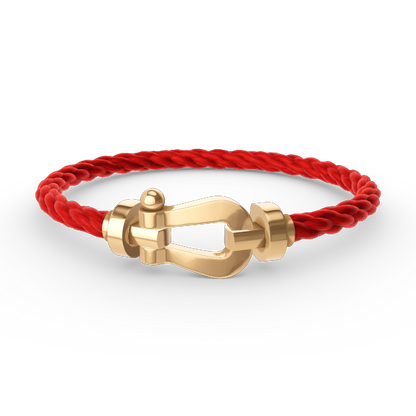 [kincade]FORCE LARGE HORSESHOE NO DIAMOND BRACELET GOLD