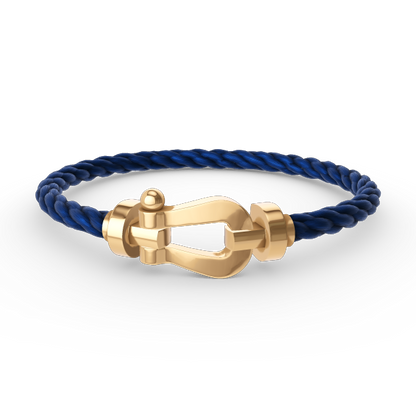 [kincade]FORCE LARGE HORSESHOE NO DIAMOND BRACELET GOLD