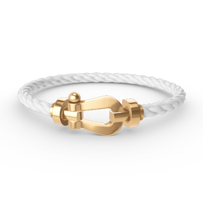 [kincade]FORCE LARGE HORSESHOE NO DIAMOND BRACELET GOLD