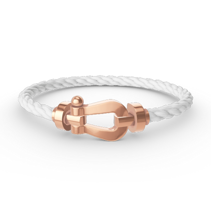 [kincade]FORCE LARGE HORSESHOE NO DIAMOND BRACELET ROSE GOLD