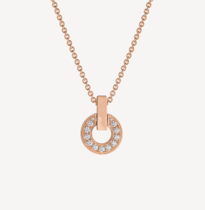 [kincade]GARI NECKLACE PINK GOLD DIAMOND