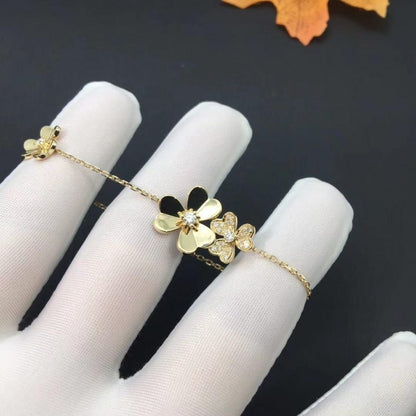 [kincade]FRIVOLE GOLD 5 FLOWERS BRACELET