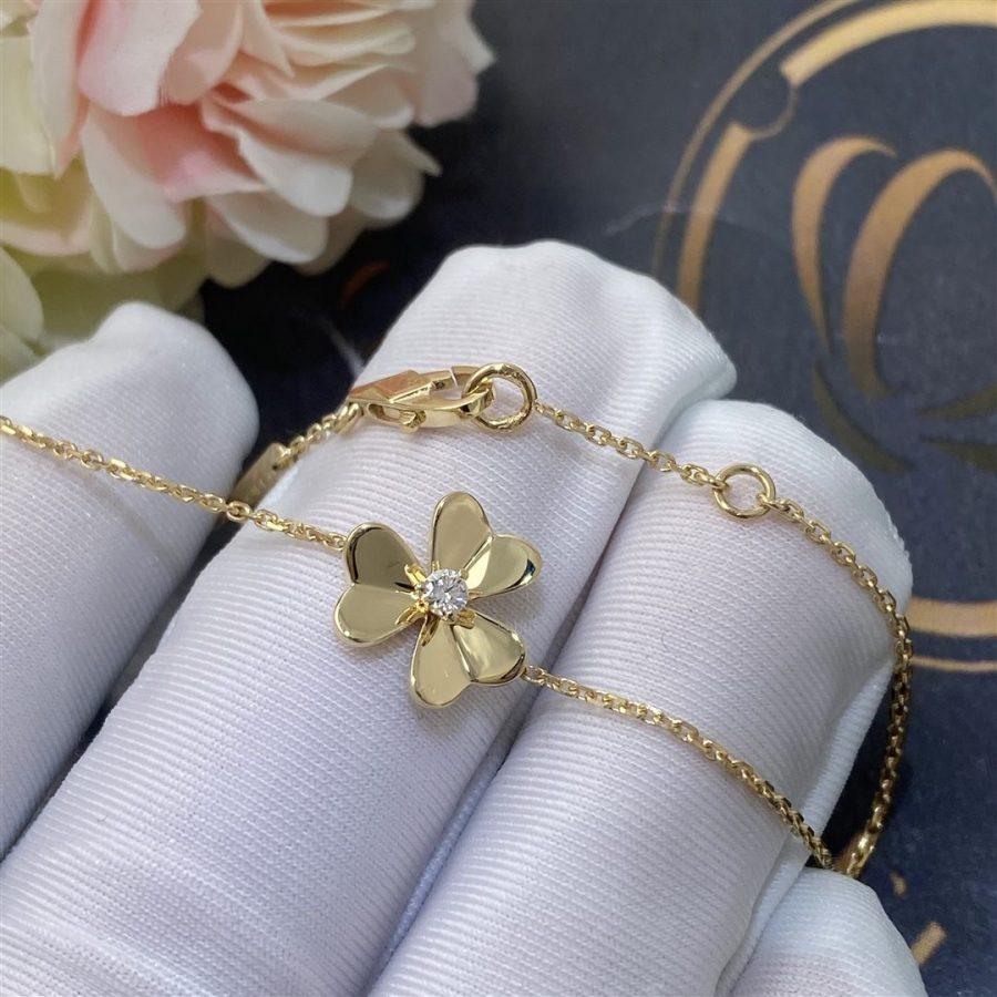 [kincade]FRIVOLE GOLD FLOWER BRACELET