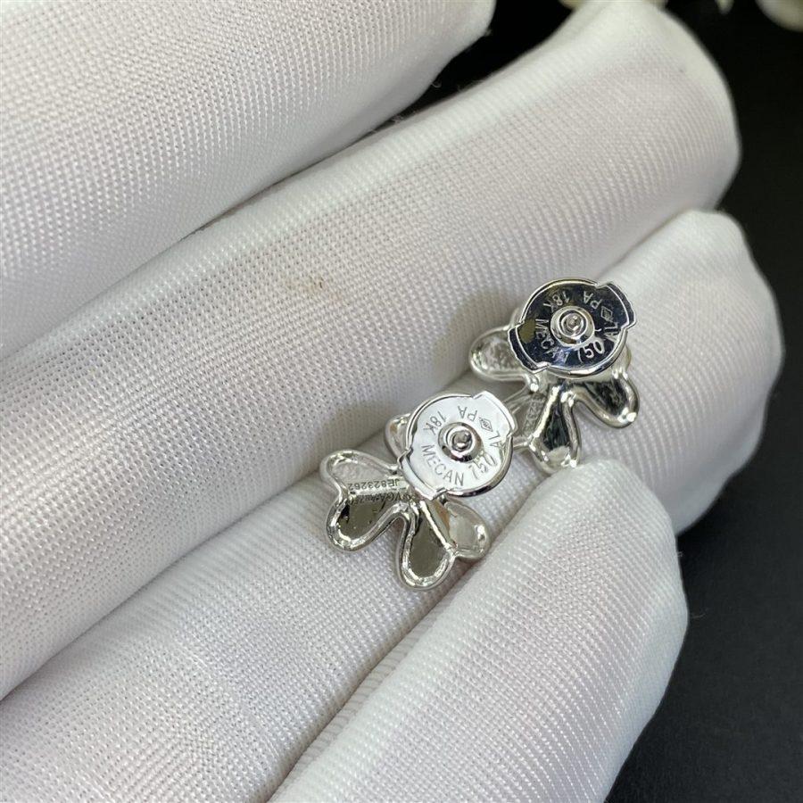 [kincade]FRIVOLE MINI SILVER FLOWER EARRINGS