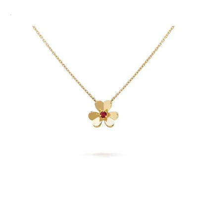 [kincade]FRIVOLE GOLD FLOWER NECKLACE