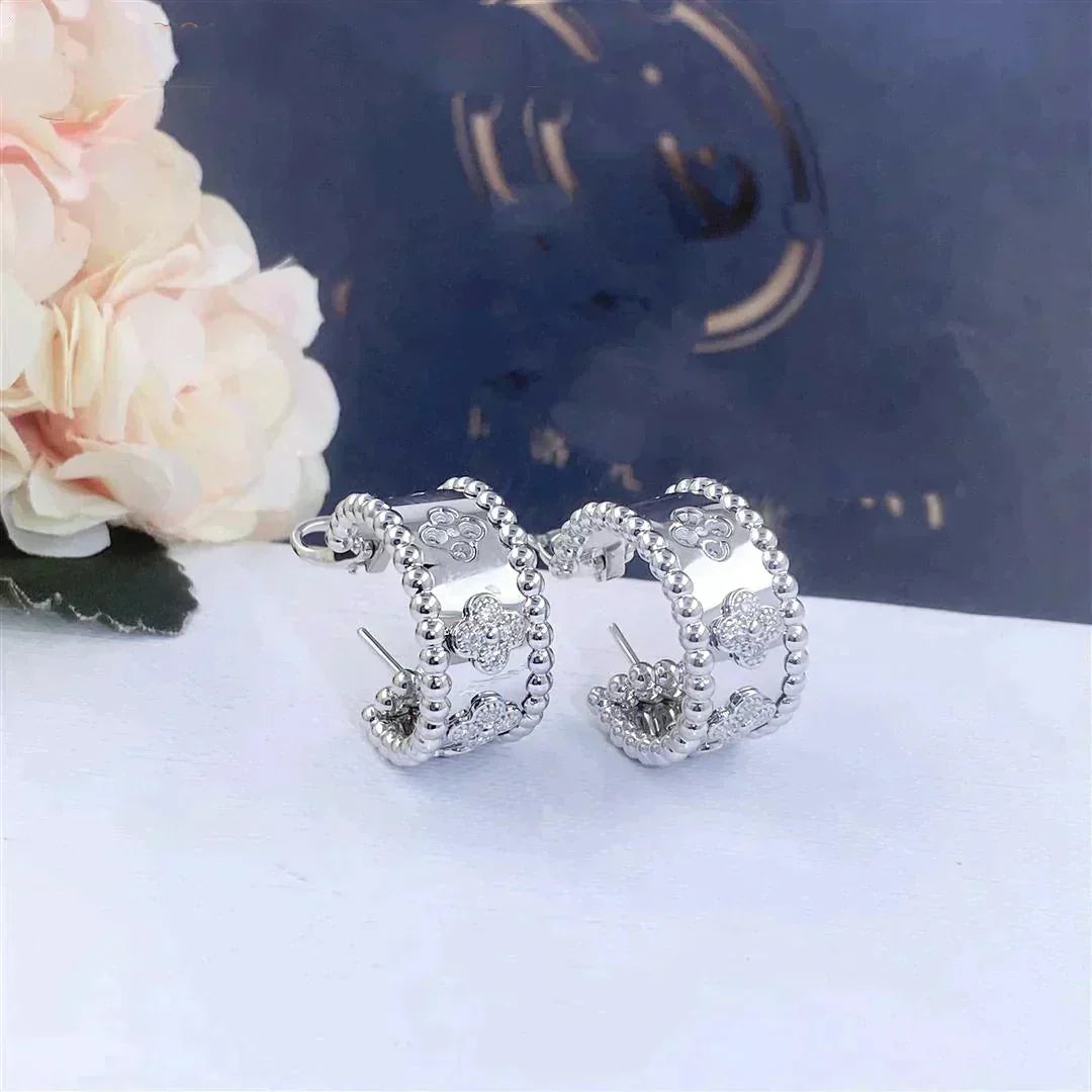 [kincade]PERLEE DIAMOND EARRINGS