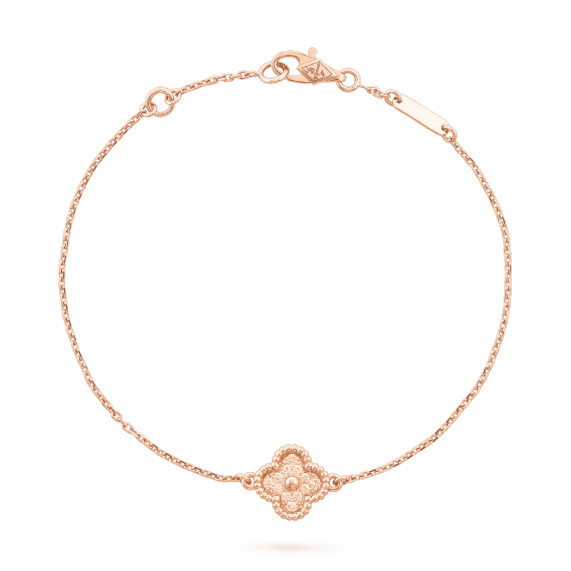 [kincade]CLOVER SINGLE FLOWER BRACELET