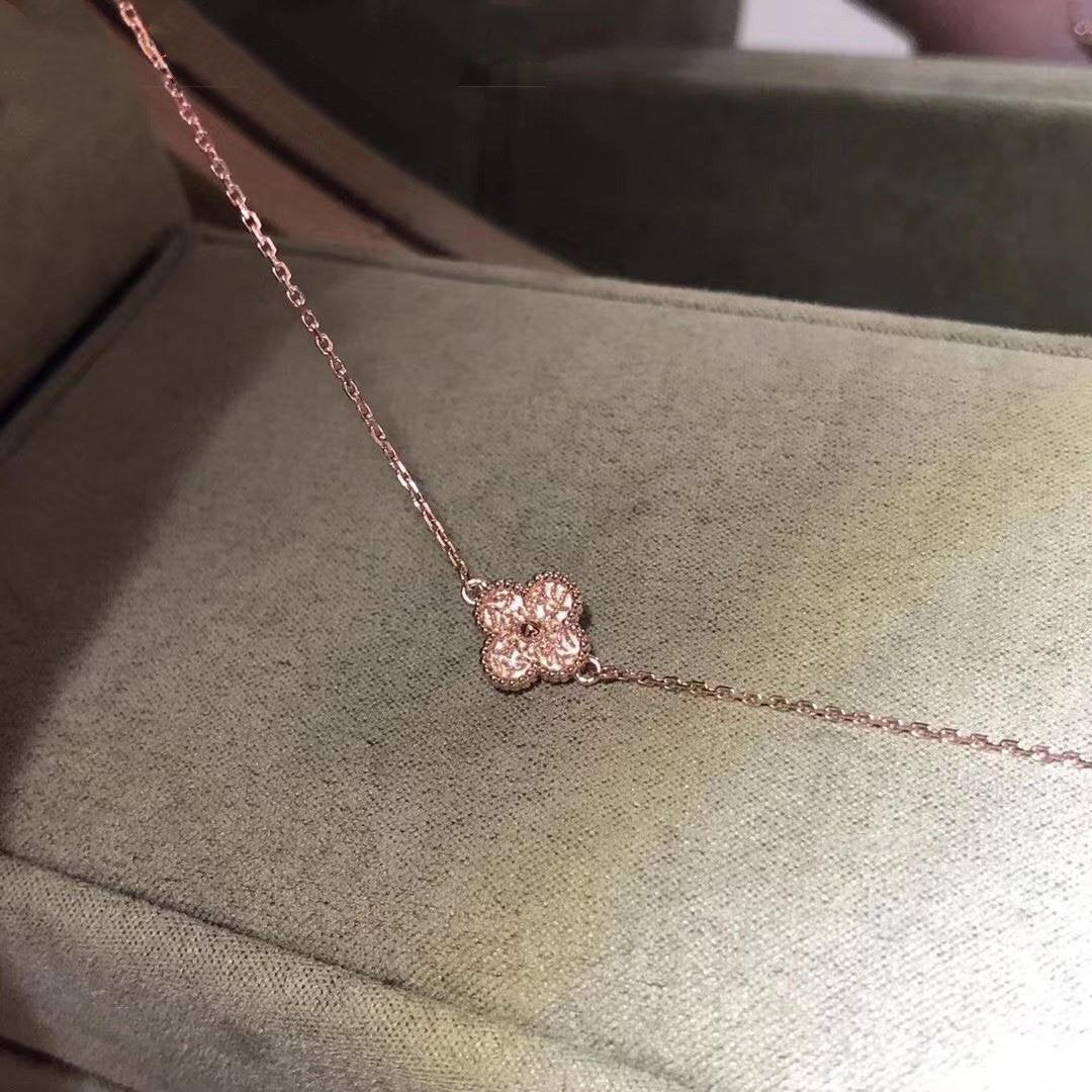 [kincade]CLOVER SINGLE FLOWER BRACELET