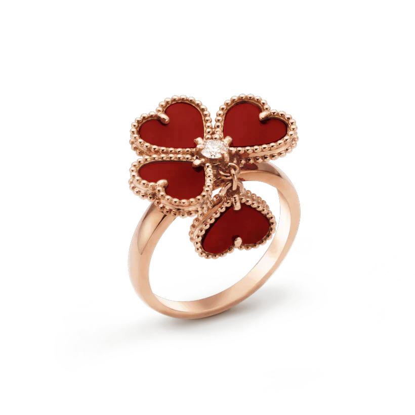 [kincade]SWEET CLOVER CARNELIAN RING