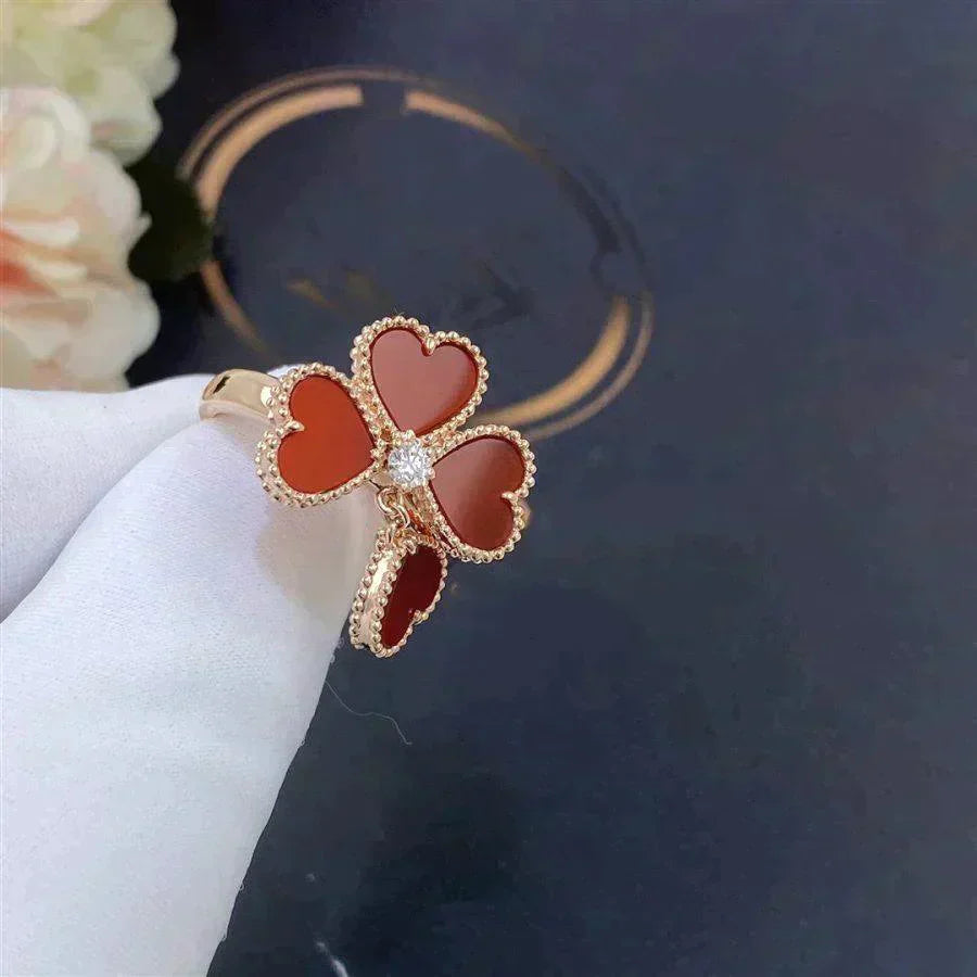 [kincade]SWEET CLOVER CARNELIAN RING