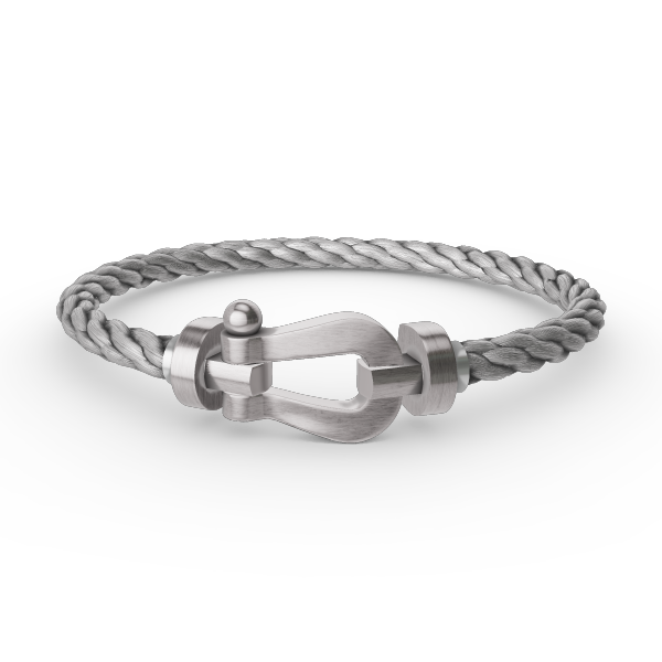 [kincade]FORCE LARGE HORSESHOE NO DIAMOND BRACELET SILVER