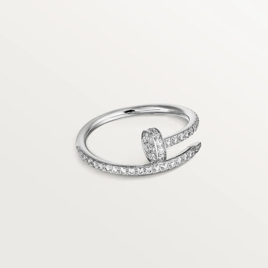 [kincade]JUSTE RING 1.8MM SILVER DIAMONDS